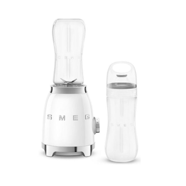 Blender mixerskål - SMEG - PBF01WHEU - 300 Watt - Kapacitet 0,6L - Dobbelt kniv i rustfrit stål ATT_COUL