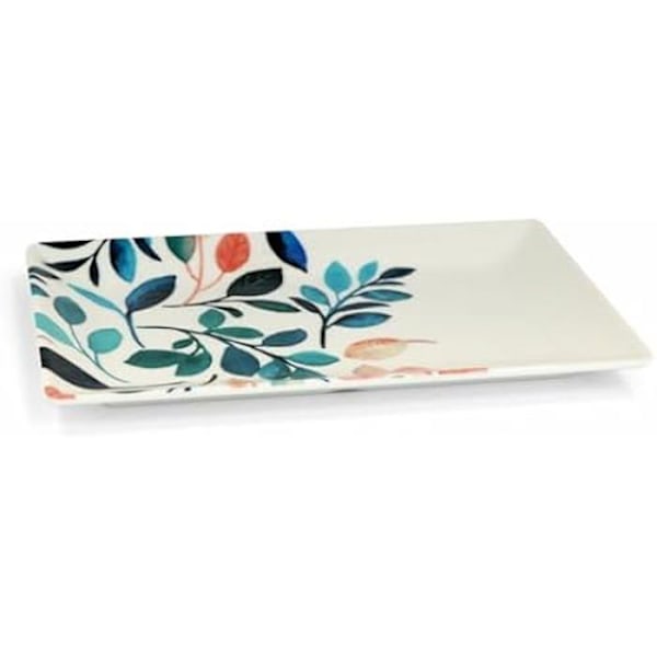 Tarjotin - LA MEDITERRÁNEA - 12 kpl setti - Melamiini - Monivärinen - 25 x 15 x 6,5 cm Flerfärgad