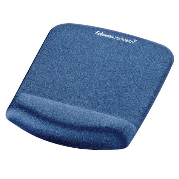 Fellowes PlushTouch musmatta med handledsstöd blå