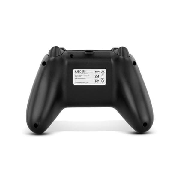 Gamepad Krom Kadoer Bluetooth v5.0 Tärinä Dual Turbo PC Switch Android iOS Musta Svart