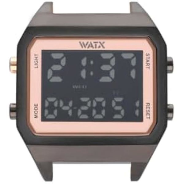 Unisex-kello Digi2 / Matt IPGun / 34,5 mm - WATXANDCO - Kvarts - Minerallasi - Vesitiiviys 3 Atm Matt IPGun