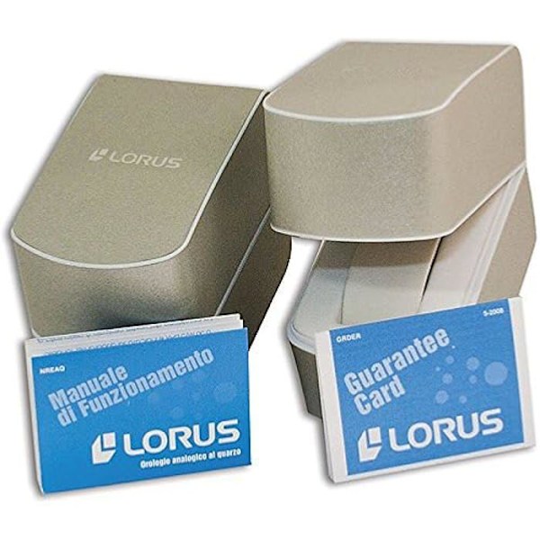 Ur - LORUS - UR - Stål - Sort - Vandtæthed 5 Atm Svart