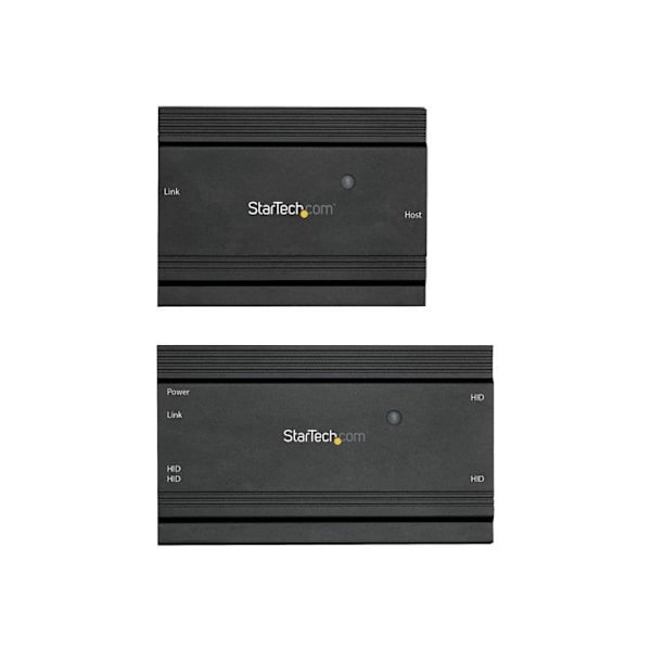 USB 2.0 - StarTech.com - 4 Porttia - 100m Ethernet-kaapeli - Metallikotelo - Liitä ja käytä