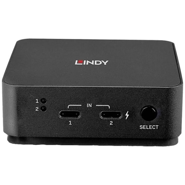 KVM-kytkin - LINDY - 2 Type C -porttia - Dual HDMI 4K60 - Ultra HD 4K60Hz - MST ja SST