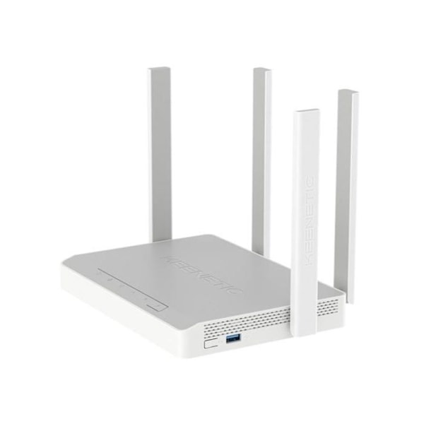 Keenetic Hero 4G+ modeemi-reititin - WiFi 6 - AX1800 - Kaksois-taajuus - 4 Gigabit-porttia - Kyberturvallisuus suojaus