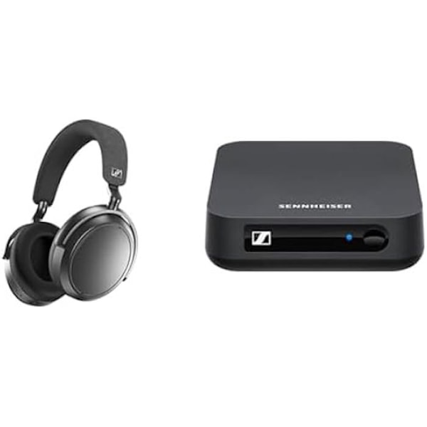 Langattomat kuuntimet - SENNHEISER - Momentum 4 - aktiivinen melunvaimennus - Bluetooth - grafiitti Grafit