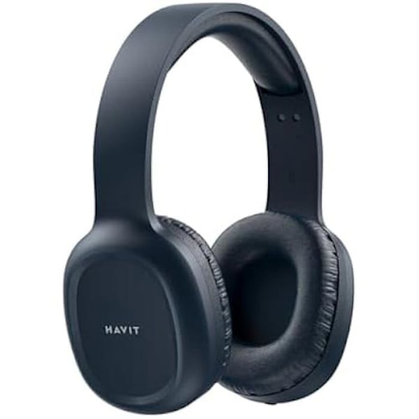 Bluetooth headset - HAVIT - H2590BT PRO - Over-ear headphones - FM receiver - Easy control Blå