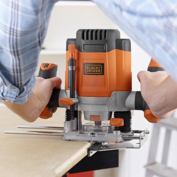 Langaton kaiverrin 1200W BLACK+DECKER (Mukana 7 lisävarustetta) - KW1200E-QS