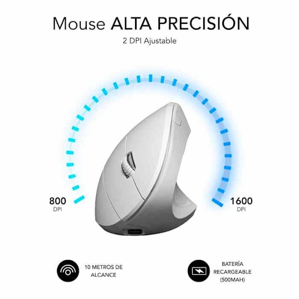 GLIDE VERTICAL ERGO DUAL MOUSE Vit
