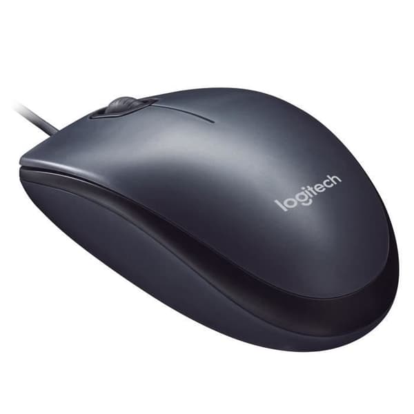 Mus - Trådad - Logitech - M90 - Svart