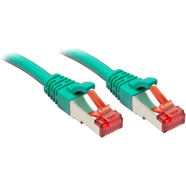 Cat.6 S-FTP netværkskabel, kobber, 250MHz, grøn, 1m