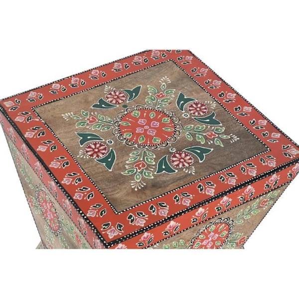 sidebord mangotræ mdf træ (35 x 35 x 45 cm)