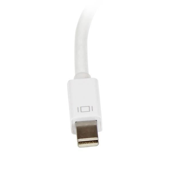 STARTECH.COM Active Mini DisplayPort 1.2 - HDMI 4K -sovitin - MacBook-yhteensopivaan Mini DP - M / F - valkoinen