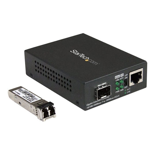 Mediamuunnin - StarTech.com - MCM1110MMLC - Gigabit Ethernet - 850nm - 550m - Kompakti