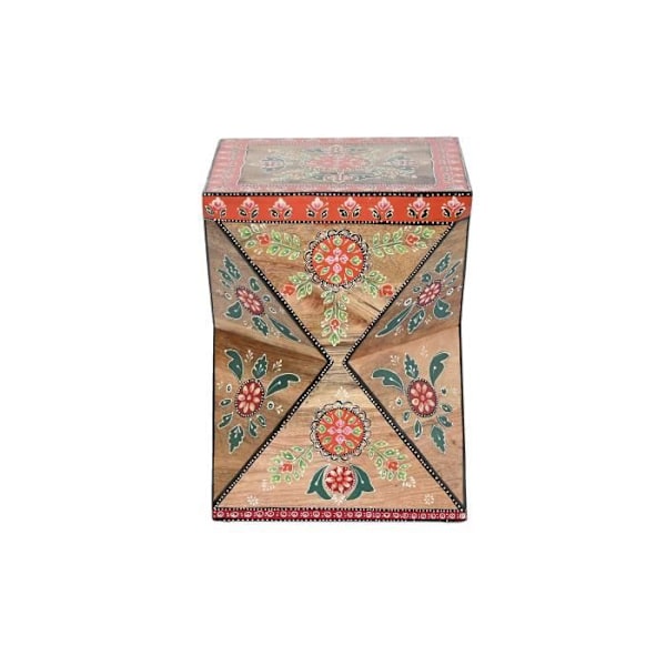 sidebord mangotræ mdf træ (35 x 35 x 45 cm)