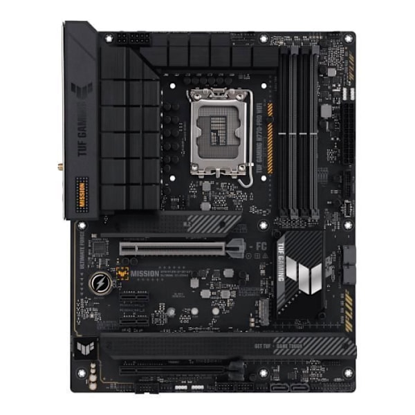 Emolevy - ASUS - TUF Gaming H770-Pro Wifi - Kanta LGA1200 - DDR4 SDRAM - ATX