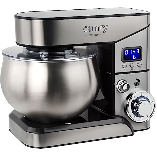 Robo-kokki - Camry - 4223 - 2000W - 5 Litraa - 6 Nopeutta SILVER