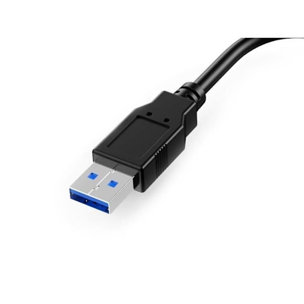 USB grafikkortadapter EQUIP - 1920 x 1080 pixels - Sort