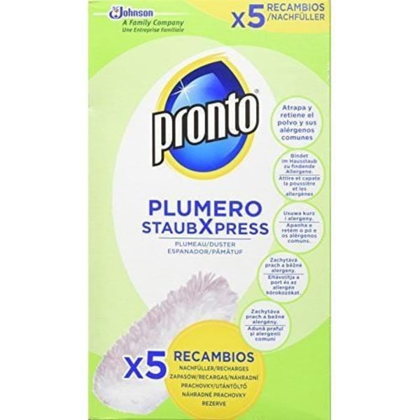 Pronto Duster -vaihtopakkaus, 5 kappaletta
