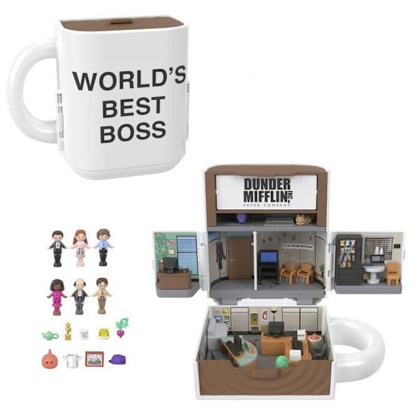 POLLY POCKET Samlerkoffert The Office - JCC19