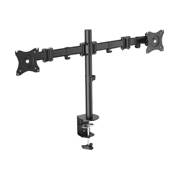 DIGITUS DA-90349 monteringssæt (skrivebordsklemmemontering, 2 skærmarme) til 2 LCD-skærme Skærmstørrelse: 15"-27"...