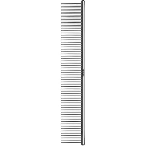 Metallkam - Etest - 19 cm - Eliminerar trassel - Stimulerar folliklar - Lätt och praktisk