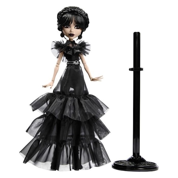 Monster High - Keskiviikko Addams Ball Outfit - Dollissa - Monster High - HXJ03 Flerfärgad