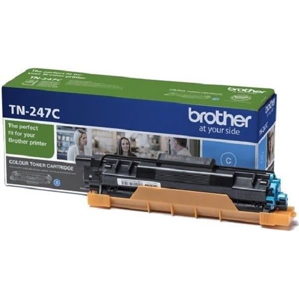 Toner - BROTHER - TN247C - Färg Cyan - Kompatibel - Laser