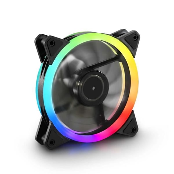 SHARKOON SHARK BLADES PWM PC CASE FAN 12 CM SORT 1 STK(E)