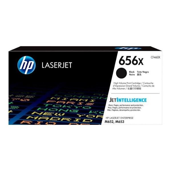 HP CF460X värikasetti - musta - suuritehoinen - LaserJet
