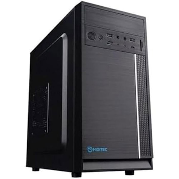HIDITEC ATX Semi-Tower Taske - Sort - Tårn Chassis - ATX Format Sort