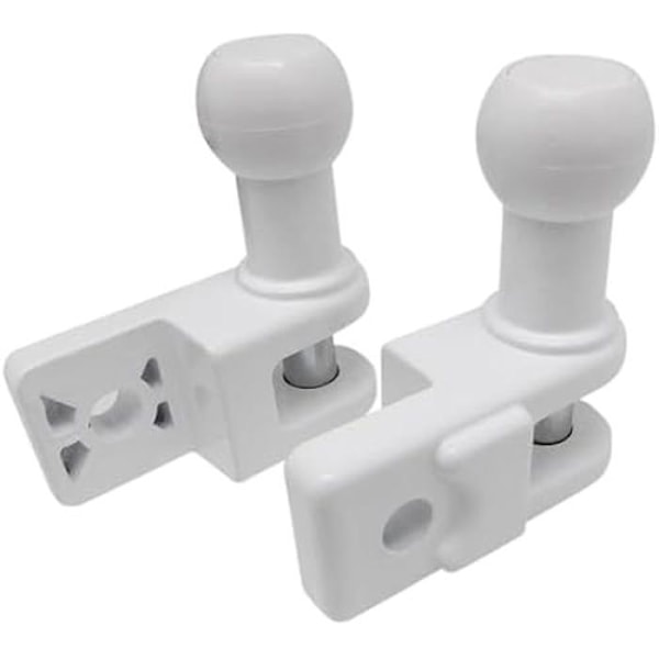 Kaiteet - MICEL - 92541 - 2 kpl sarja - Alumiini - Valkoinen - Helppo asennus Vit