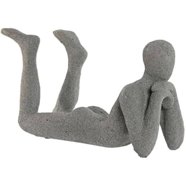 Dekorativ figur - HOME ESPRIT - Flerfarvet - 39 x 13,5 x 20,8 cm - Indendørs - Blandet Flerfärgad