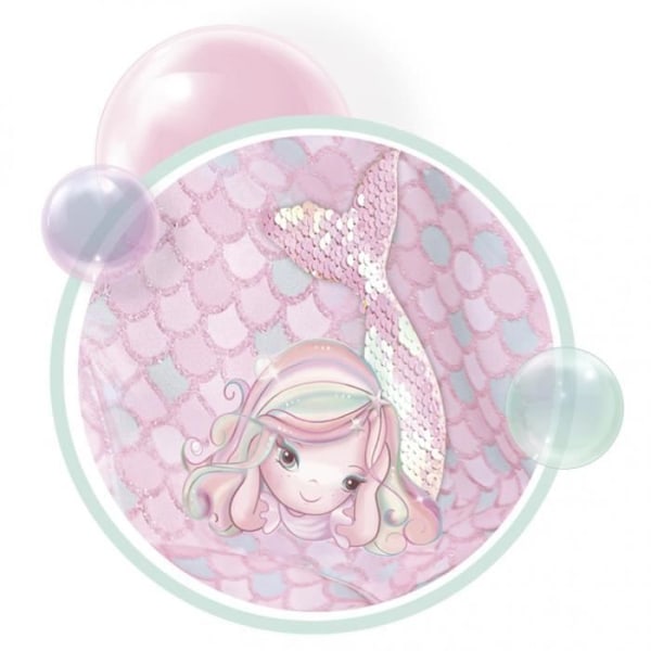 Hög stol för docka - Decuevas Toys - 53241 - Fällbar - Samling Ocean Fantasy - Oceanisk design