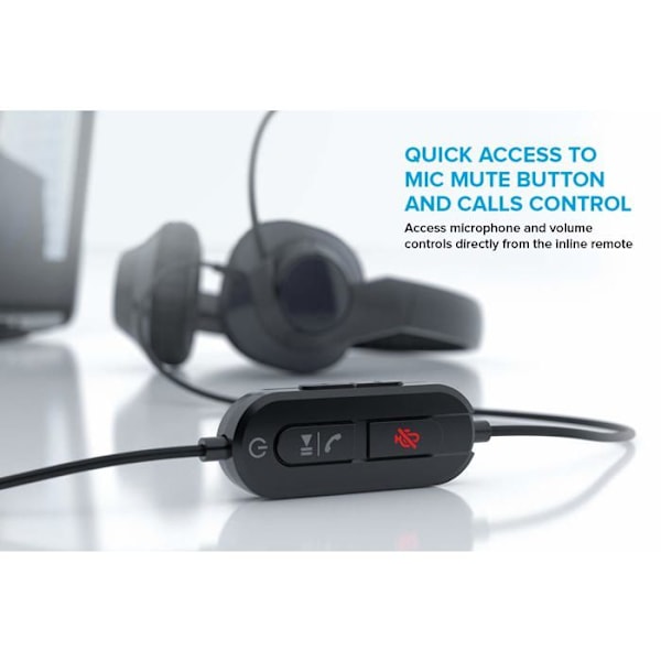 CREATIVE HS-720 V2 USB DIGITALA SUPRA-AURAL-HÖRTELEFON MED KONDEMIC
