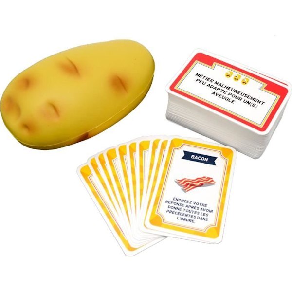 PATATA (FAMILJEVERSION) - Stämningsspel - BLUE ORANGE - Het potatis spel - Från 10 år