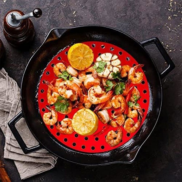 Air Fryer tilbehør - NK - 2 stk non-stick silikone liners - Genanvendelige og holdbare