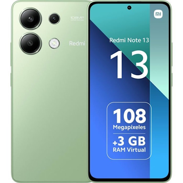 Redmi Note 13 Vert 6 GB + 128 GB