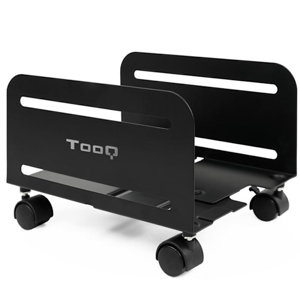 Understøttelse på jorden - TooQ - UMCS0004-B - Metal - Ruller - Belastning 10 Kg - Sort