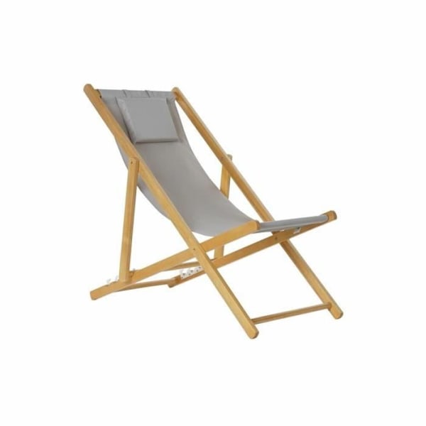 Loungestol - Ukendt mærke - Grå - 77 cm - 57,5 cm - 113 cm