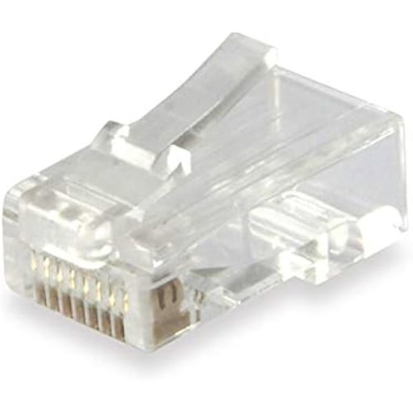 Udstyr Fiche RJ45 Cat.6 Ublindet.