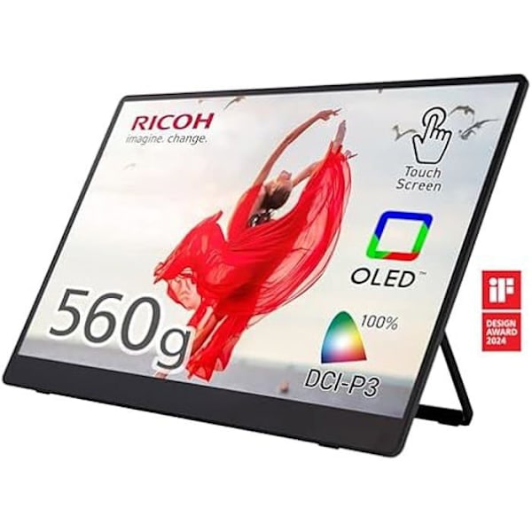 Kannettava näyttö - RICOH - 150 - 15,6 tuuman OLED-näyttö - Ultrakevyt 560 g - USB-C