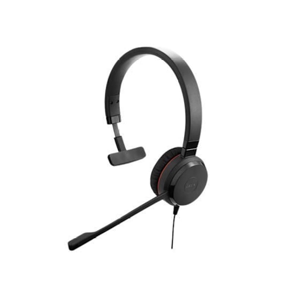 Jabra Evolve 30 II MS Mono - Kablet - Supra-aural - Støjdæmpende - Mini Jack