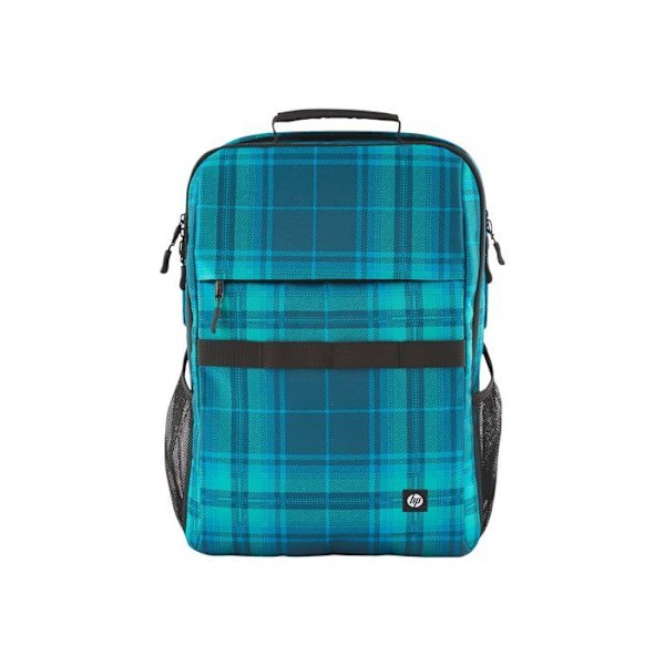 HP Campus XL -reppu - HP - Blue Tartan - Unisex