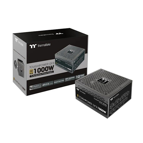 Thermaltake Toughpower GF3 1000W strömförsörjning