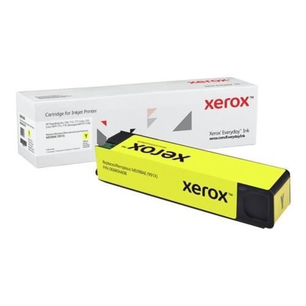 HP 991X (M0J98AE) -yhteensopiva keltainen PageWide -kasetti - XEROX - Riittoisuus 16 000 sivua