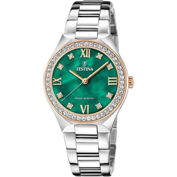 Montre Dame FESTINA SOLAR ENERGY i Grå Stål - 244211 Grå