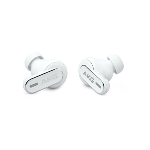 TWS hörlurar - AKG - N5 Hybrid - Högupplöst ljud - Adaptiv brusreducering - Förlängd batteritid Vit