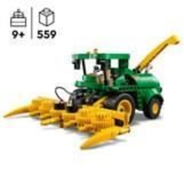 LEGO® 42168 Technic John Deere 9700 Borrskördare, jordbrukstraktorleksak, present till barn 9 år Flerfärgad