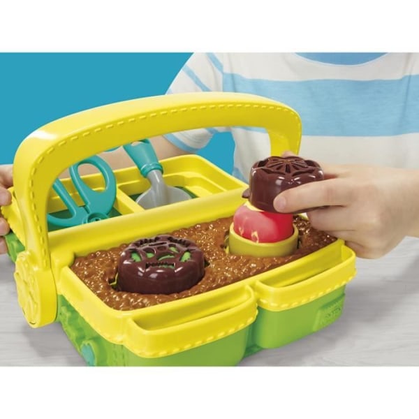 Play-Doh Min have af blomster, sæt med modelleringslugt inspireret af havearbejde og natur, kreative aktiviteter for børn, fra 3 år. Flerfärgad